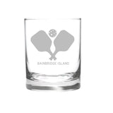 Bainbridge Island Pickleball Whisky Rock Glasses