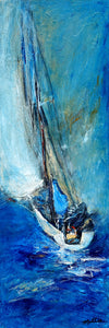 “The Thrill of Sailing II" - Christopher Mathie Fine Art