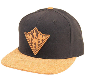 Peaking Cork Brim Snapback