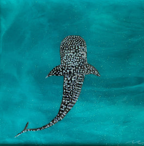 Glitter Fever (White Frame) by Claudine Carmel