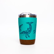 Cork Base Travel Mugs | Humpback Whale