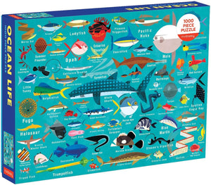 Ocean Life Puzzle, 1,000 Piece
