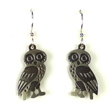 Owl Earrings Side