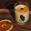 Soy Candle with Wood Wick- Quoth the Raven