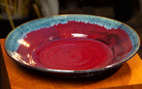 Cobalt & Blue Low Ceramic Dish (Companion to Bowl)