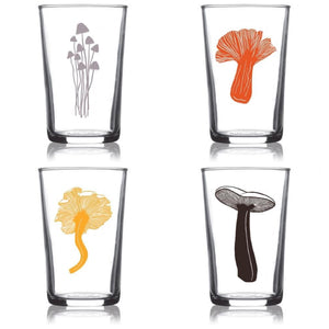 Mushroom Salty Raven Glassware