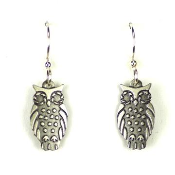 Owl Earrings Small