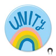 Unity Rainbow Round Magnet
